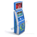 Zt2188 Card Dispenser / Bill Payment / Interactive Information Kiosk With Dual Screen